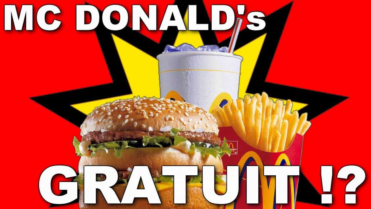 Le McDonald va être gratuit au Québec